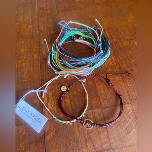 Pura Vida Bracelet lot & stickers
